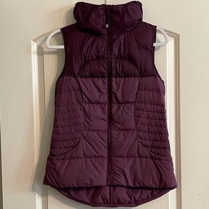 Lululemon Fluffin' Awesome Vest
Size 10 - PLUM!